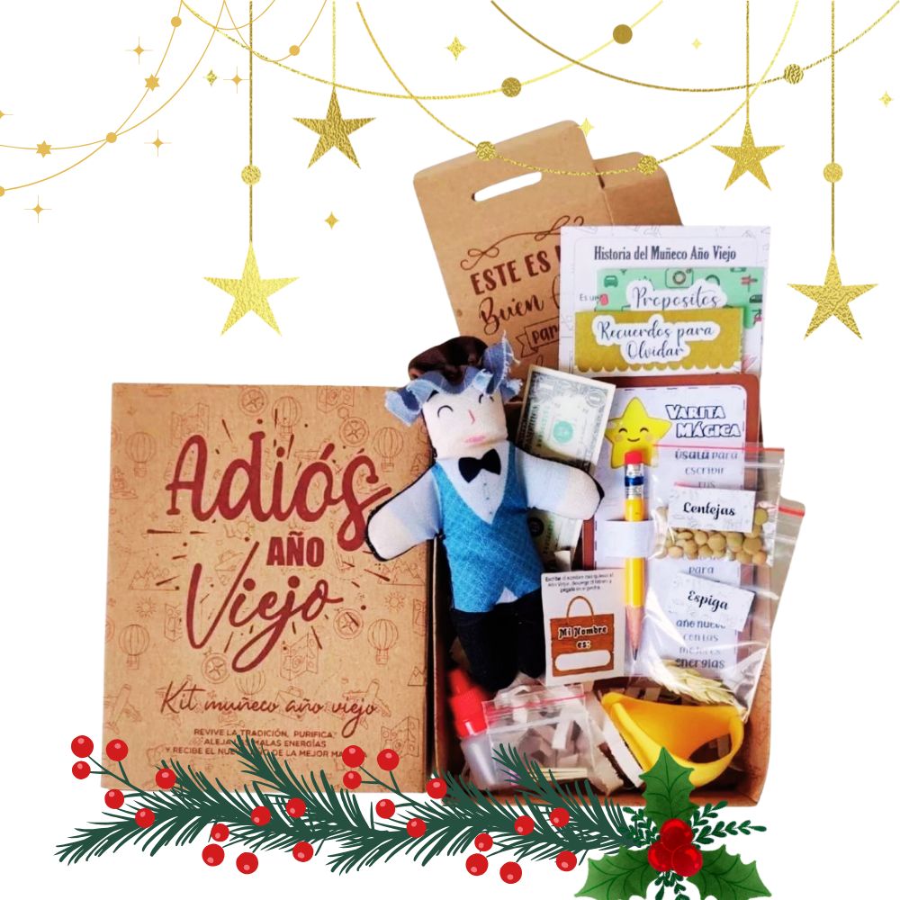 Muñeco año Viejo Hombre - New Years Doll año Viejo kit- Men