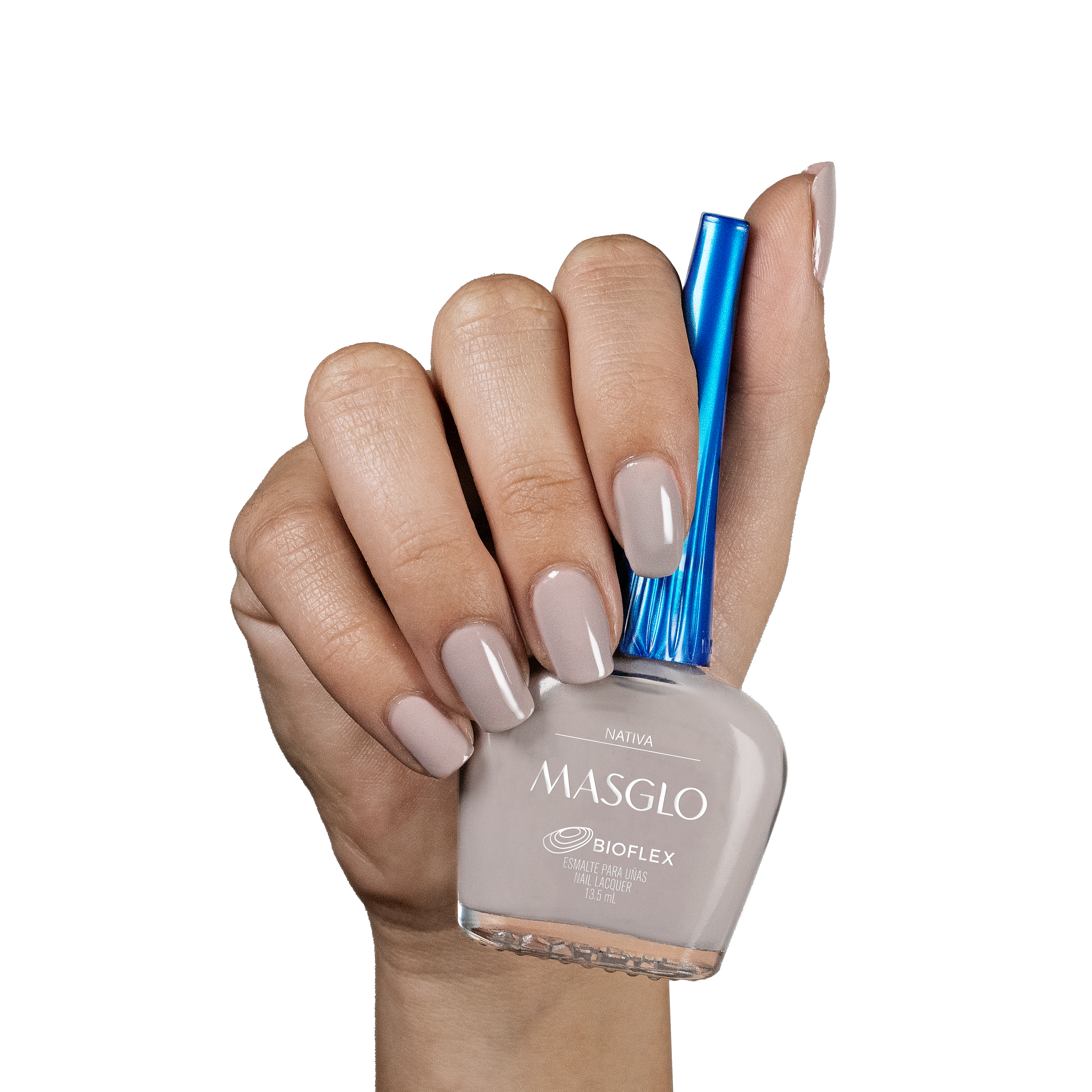 NATIVA - ESMALTE TRADICIONAL CREMOSO MASGLO 13,5 ML - GAMA MARRON