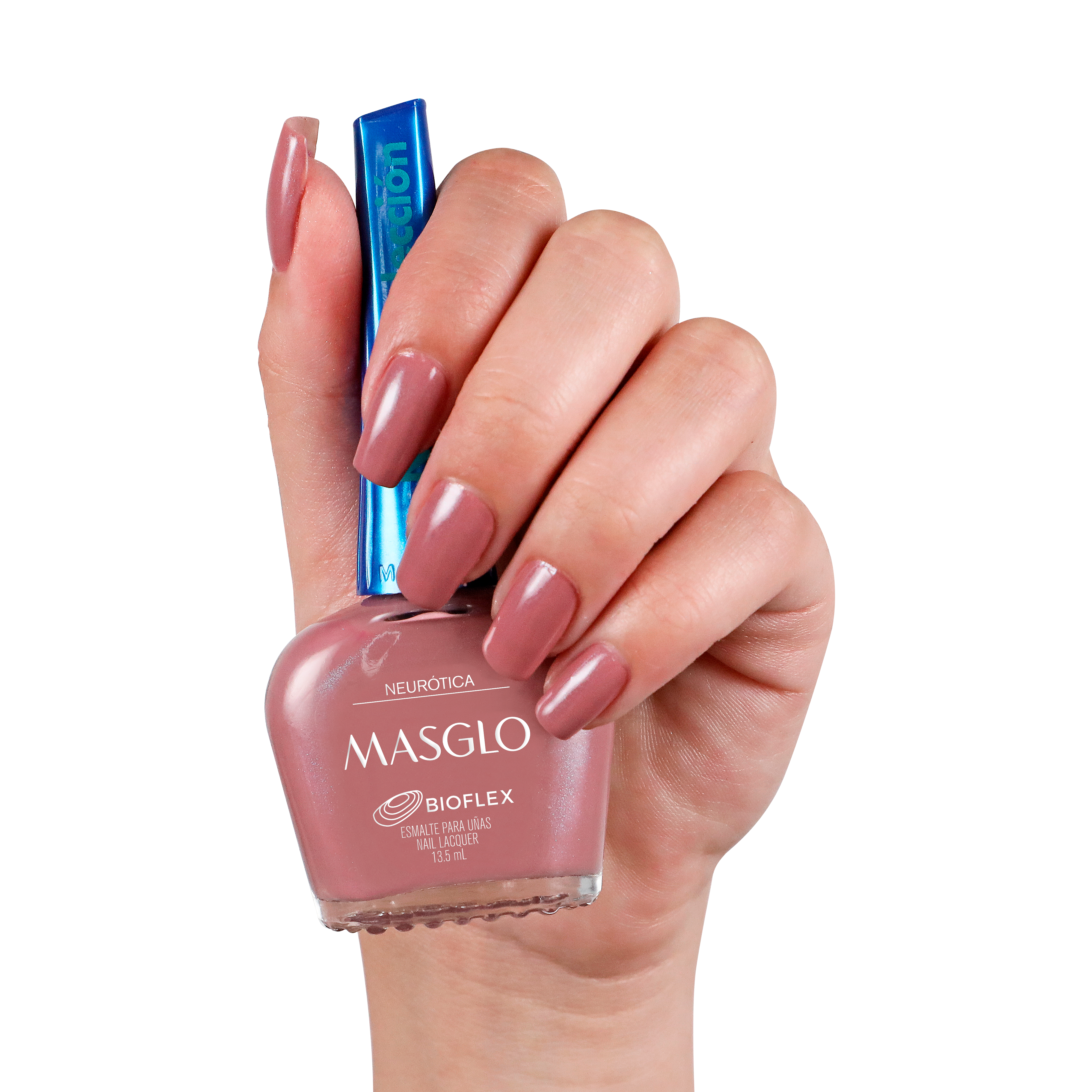 NEURoTICA - ESMALTE TRADICIONAL PERLADO MASGLO 13,5 ML - GAMA ROSADO