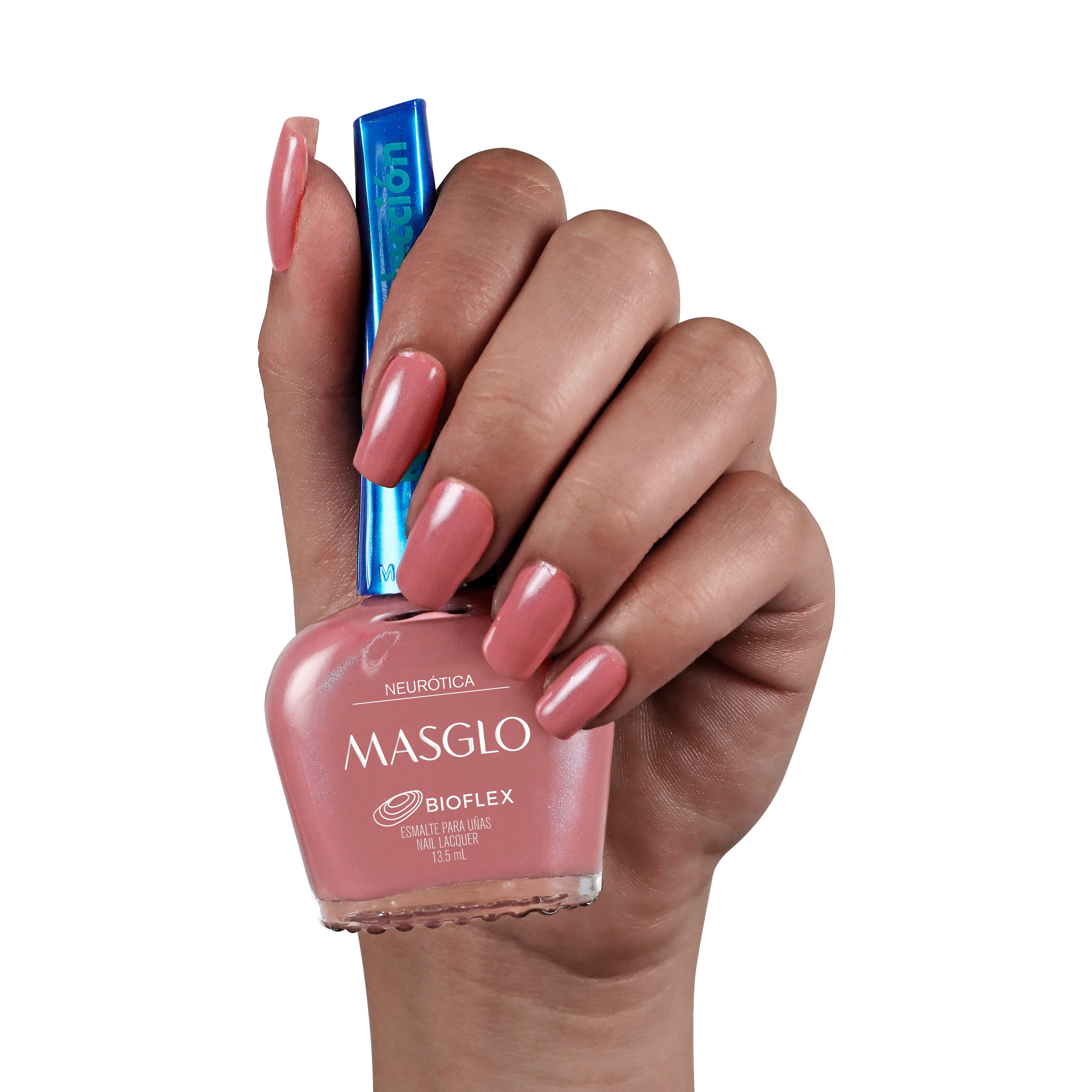 NEURoTICA - ESMALTE TRADICIONAL PERLADO MASGLO 13,5 ML - GAMA ROSADO