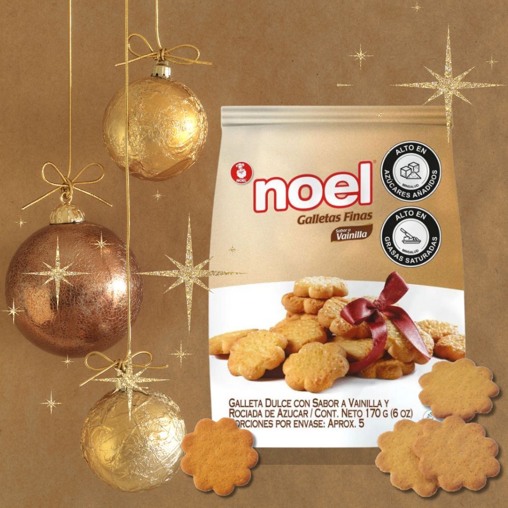 Noel Galletas finas dulces sabor vainilla x 170gr