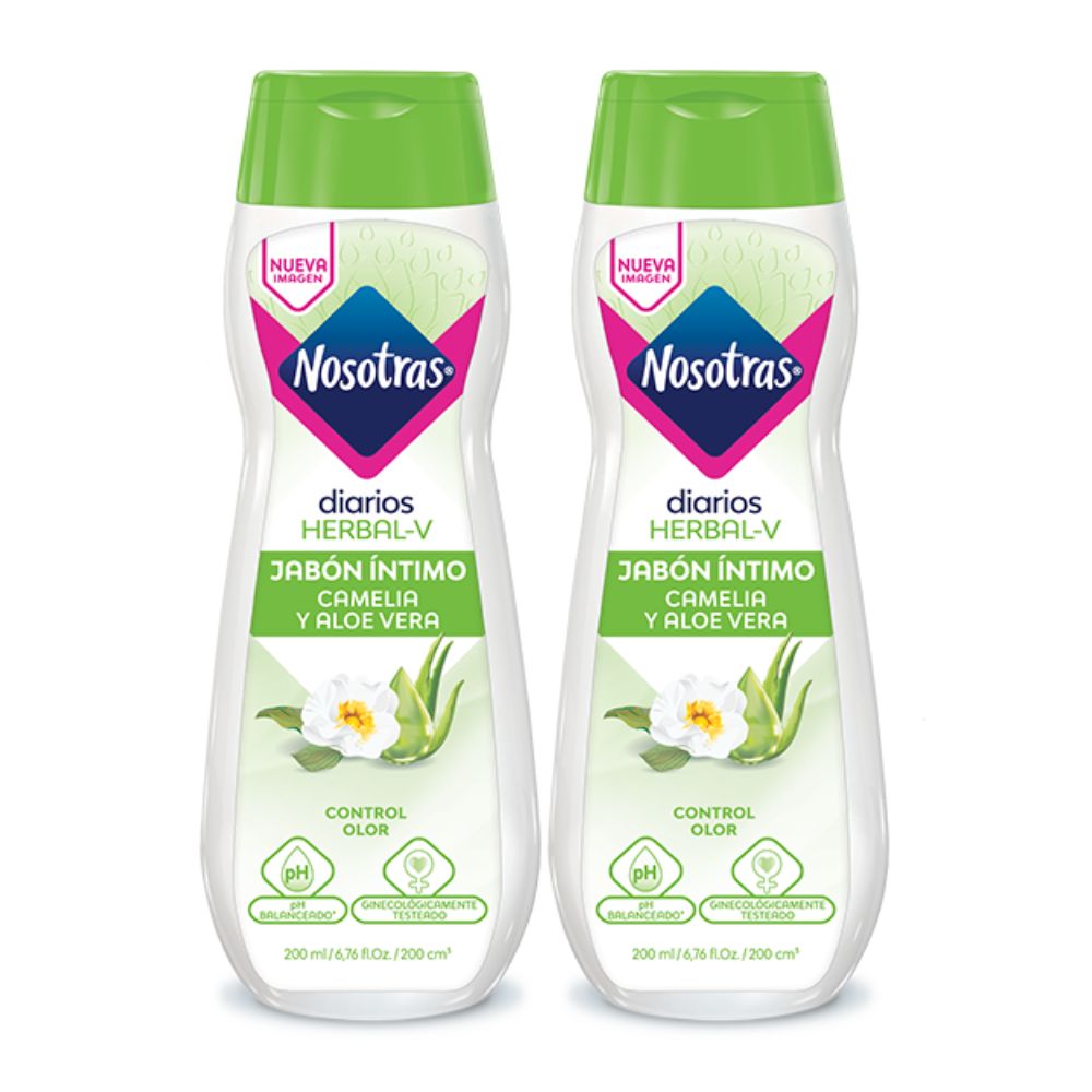 NOSOTRAS Jabon intimo para mujeres 200 ml (2 Pack)