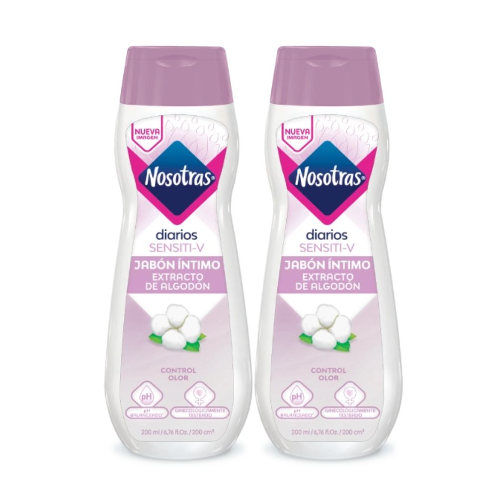NOSOTRAS Jabon intimo para mujeres 200 ml (2 Pack)