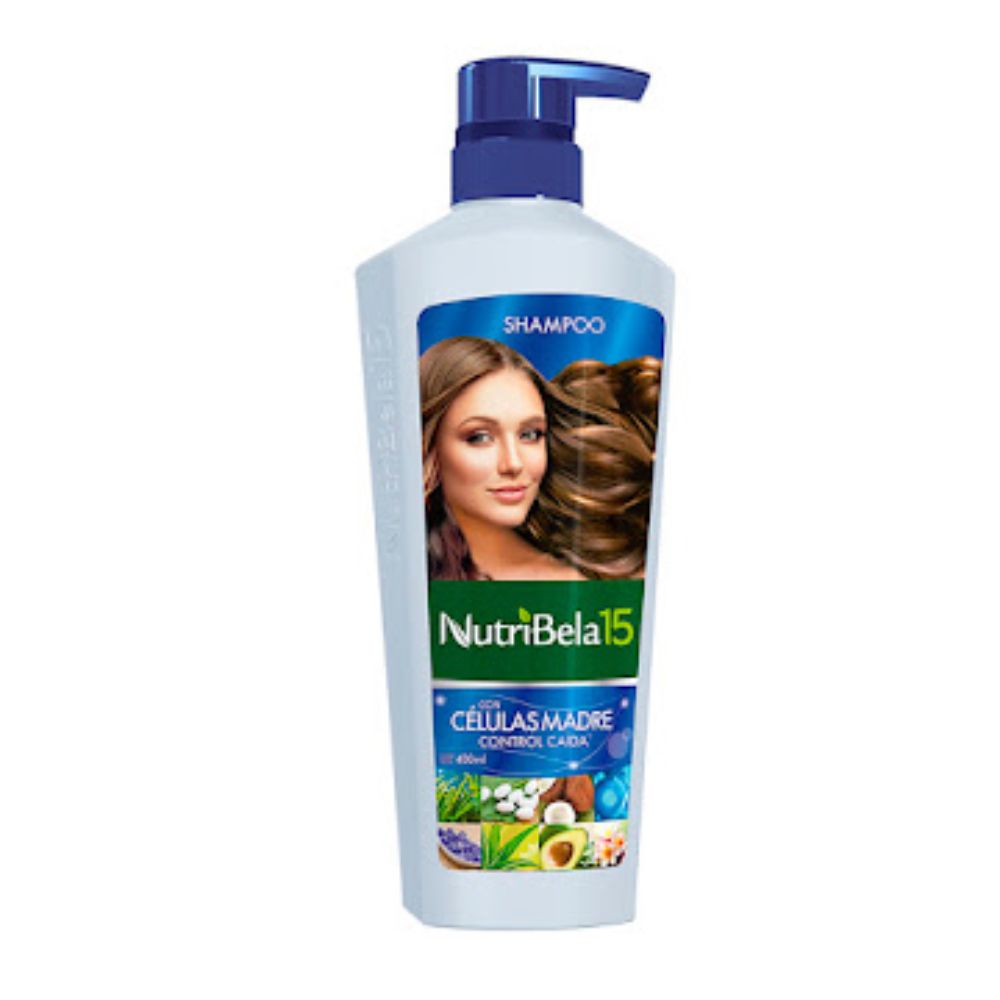 Nutribela 15 Shampoo Celulas Madre x 400 ml