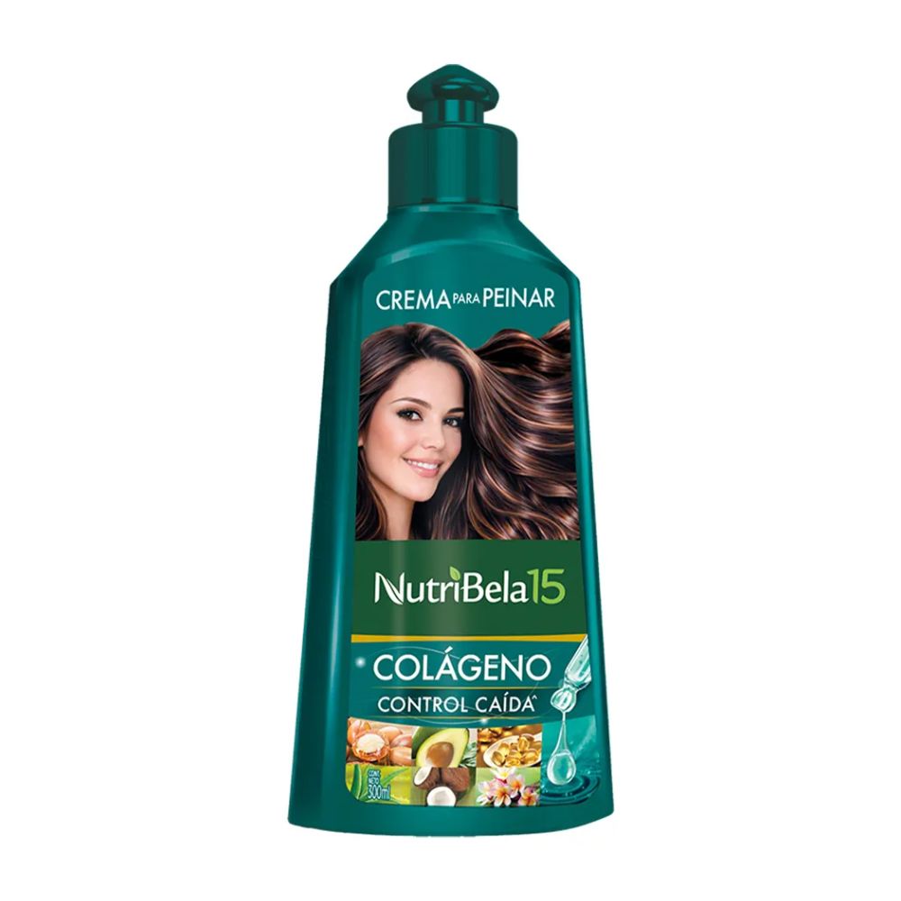 Nutribela Crema para peinar Colageno Control Caida  x 300ml