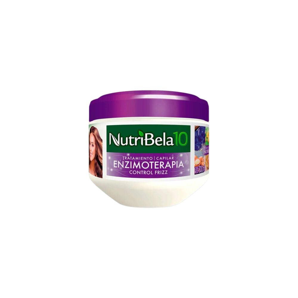Nutribela 10 Enzimoterapia Shampoo 400mL + Acondicionador 400mL + Tratamiento 300mL (3 Pack)
