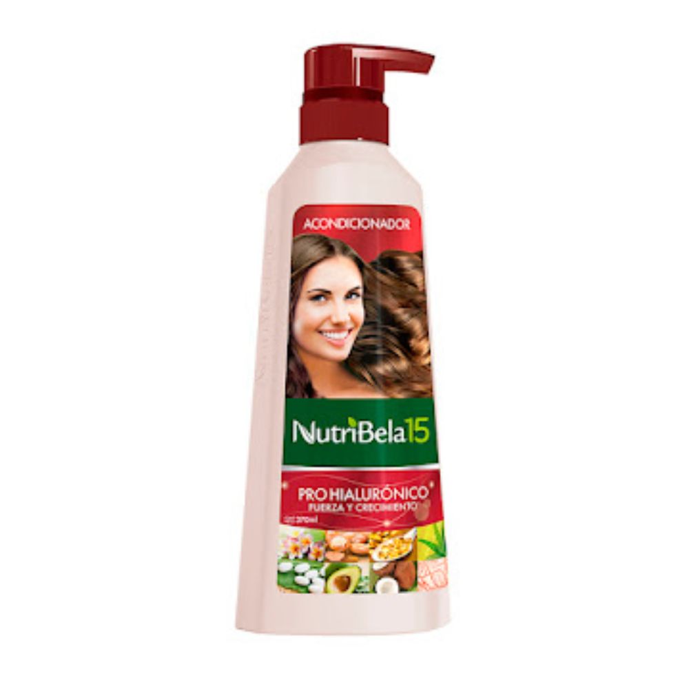Nutribela 15 Acondicionador Pro Hialuronico x 370 ml