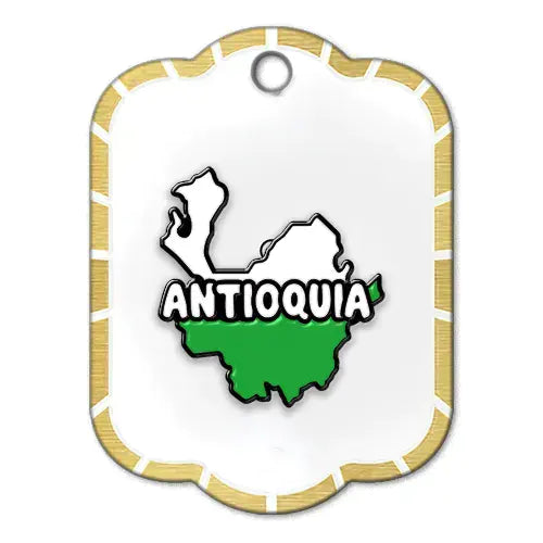 Pin metalico Mapa de Antioquia OA-04