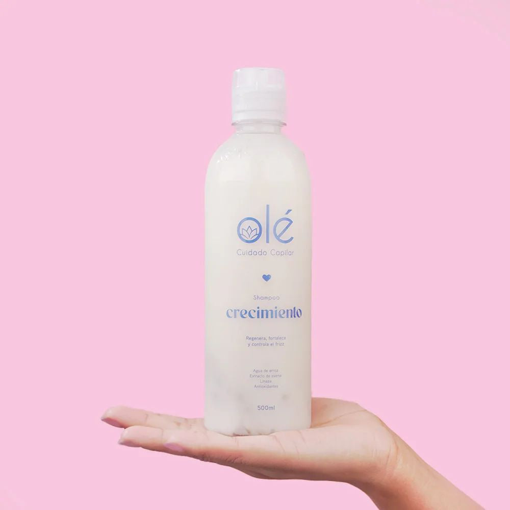 Ole Capilar Shampo revitalizante de arroz y linaza 500ml
