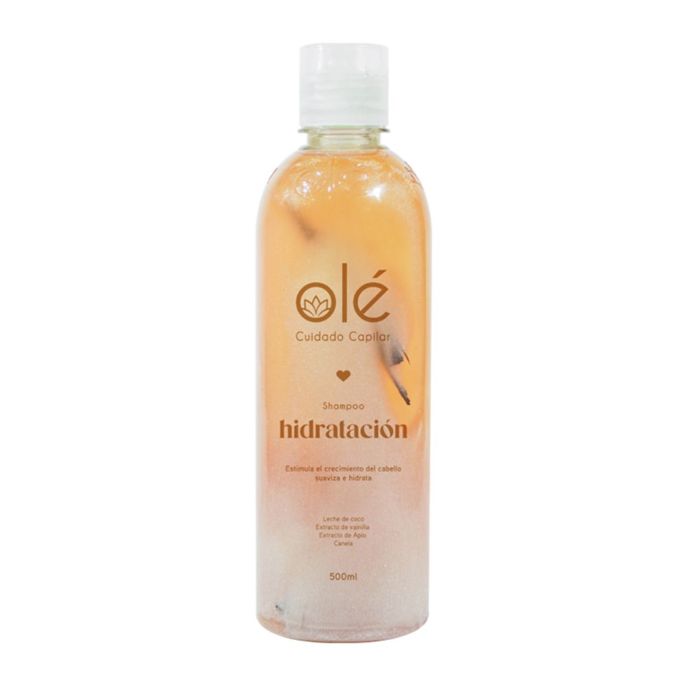 Ole Capilar Shampoo De Coco, Canela y Miel 500ml
