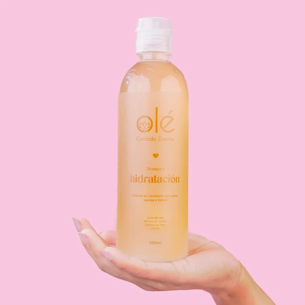 Ole Capilar Shampoo De Coco, Canela y Miel 500ml