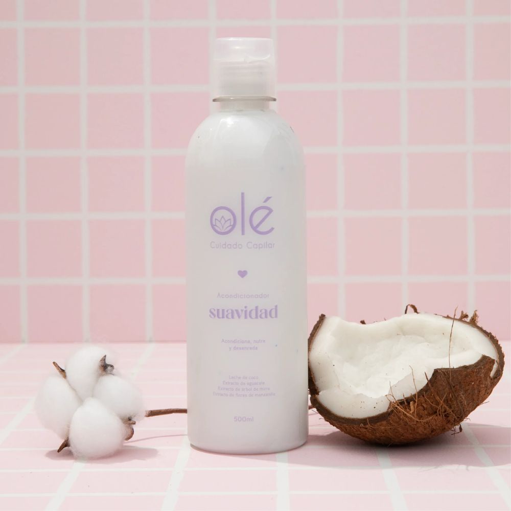 Ole Capilar Acondicionador Suavidad Algodon y Coco 500ml