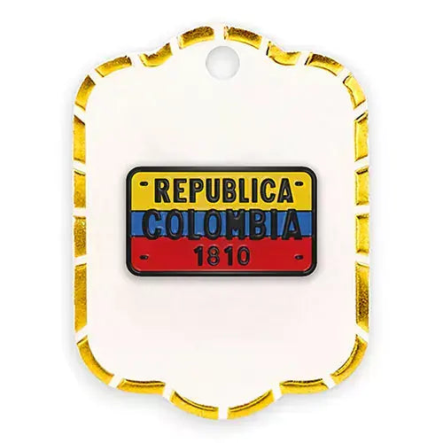 Pin metalico Republica Colombia 1810 PI-10