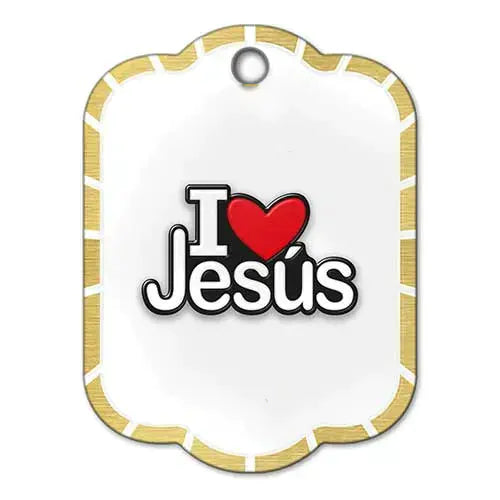 Pin metalico Yo amo a Jesus PI-18