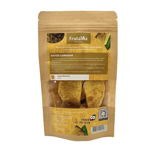 Frutalia Snack fruta deshidratada pina salvaje x40gr