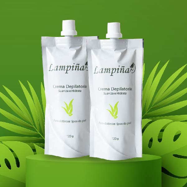 Lampina crema depilatoria corporal 120gr (2 Pack)