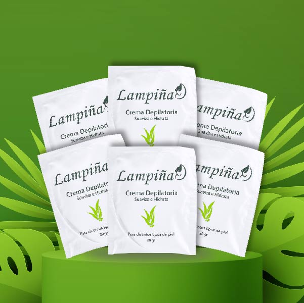 Lampina Kit Sobres Corporal 30gr ( 6 unidades )