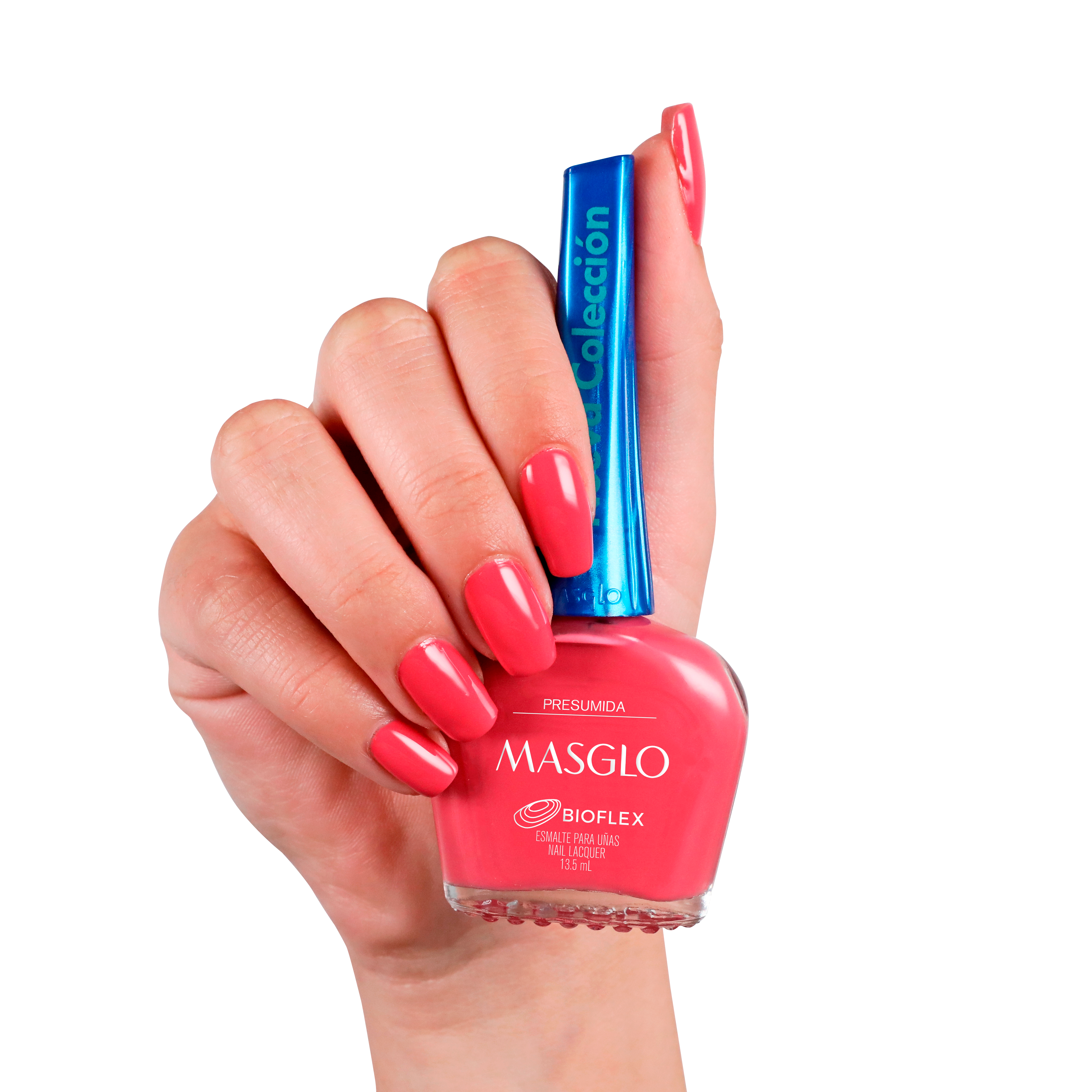 PRESUMIDA - ESMALTE TRADICIONAL CREMOSO MASGLO 13,5 ML - GAMA ROJO