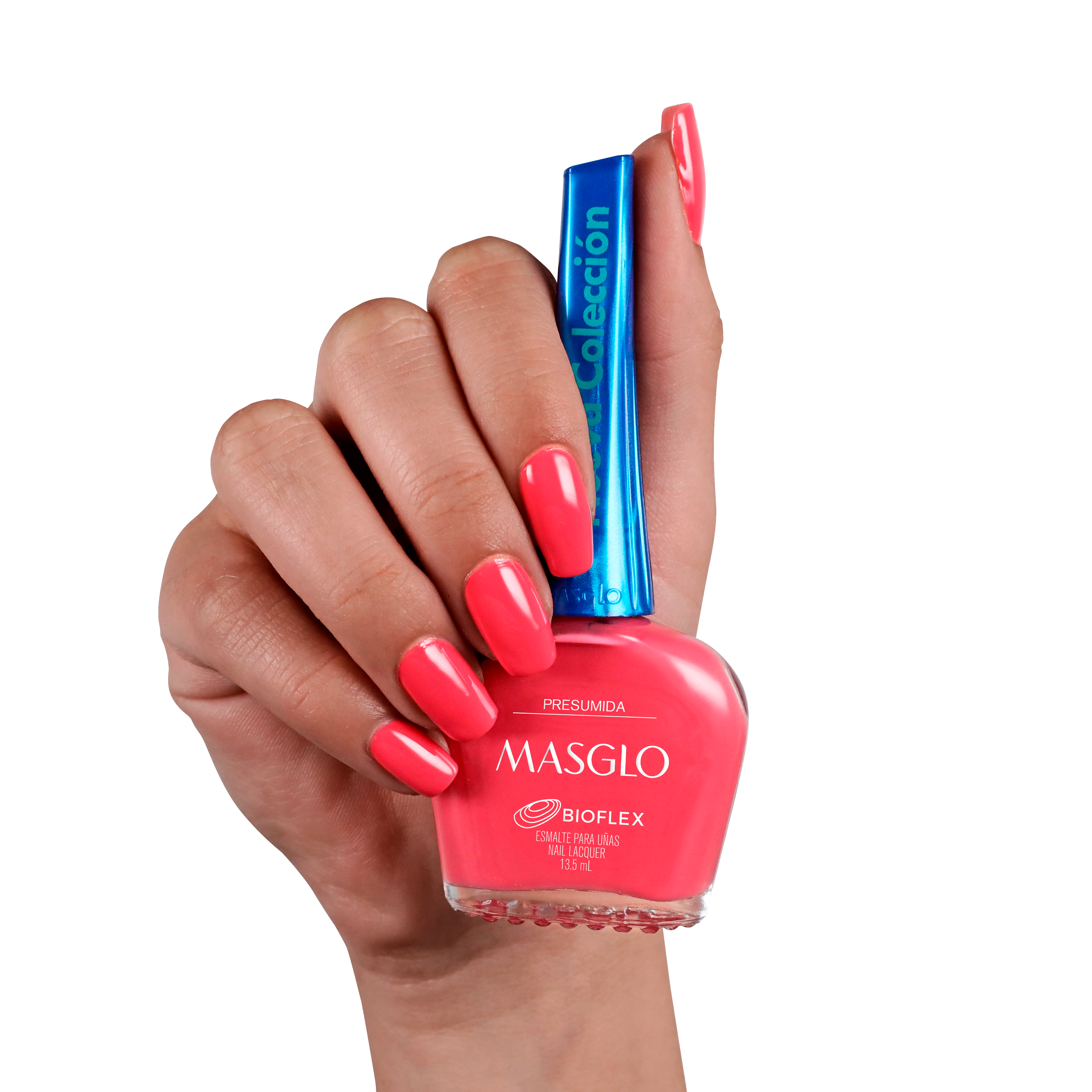 PRESUMIDA - ESMALTE TRADICIONAL CREMOSO MASGLO 13,5 ML - GAMA ROJO