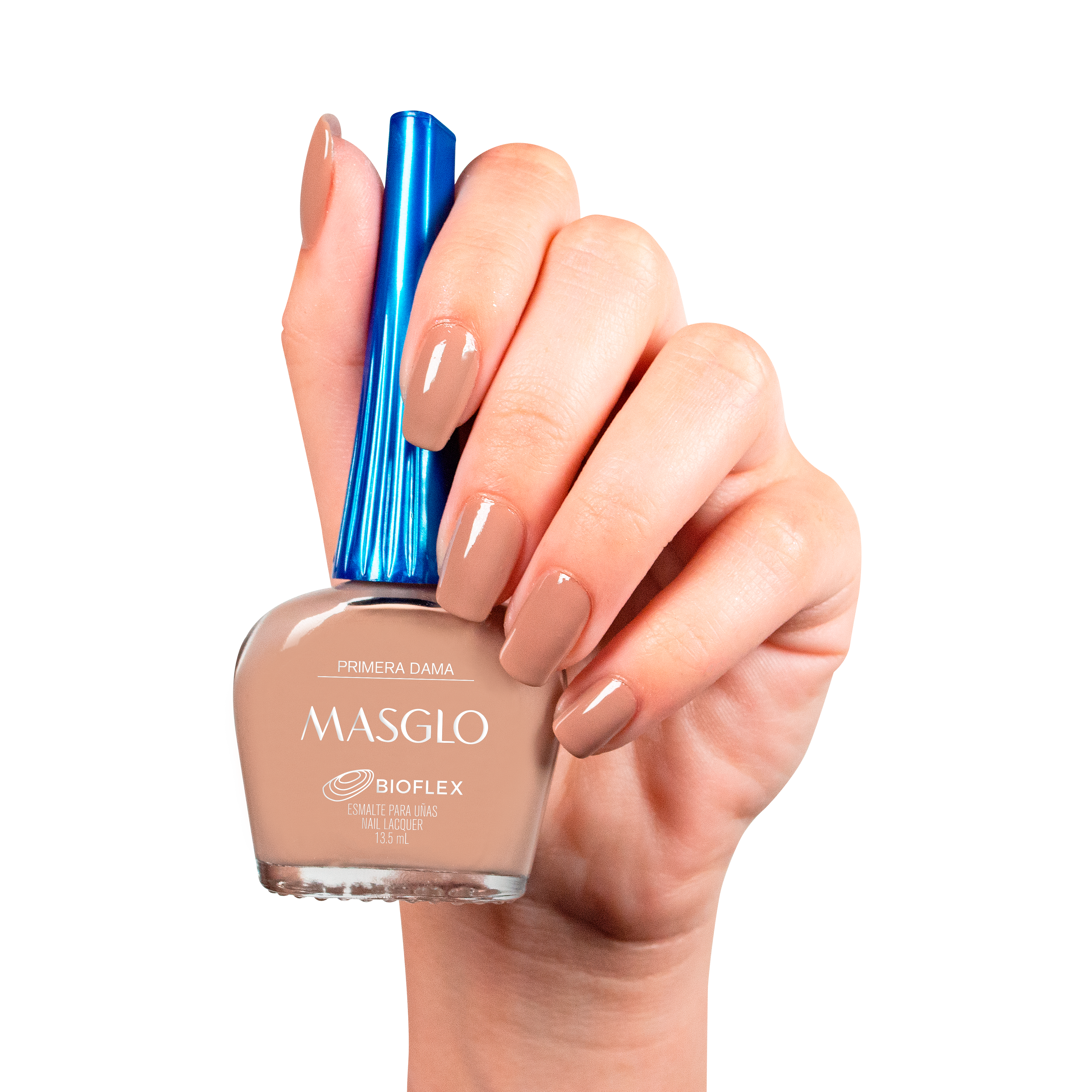 PRIMERA DAMA - ESMALTE TRADICIONAL CREMOSO MASGLO 13,5 ML - GAMA MARRON