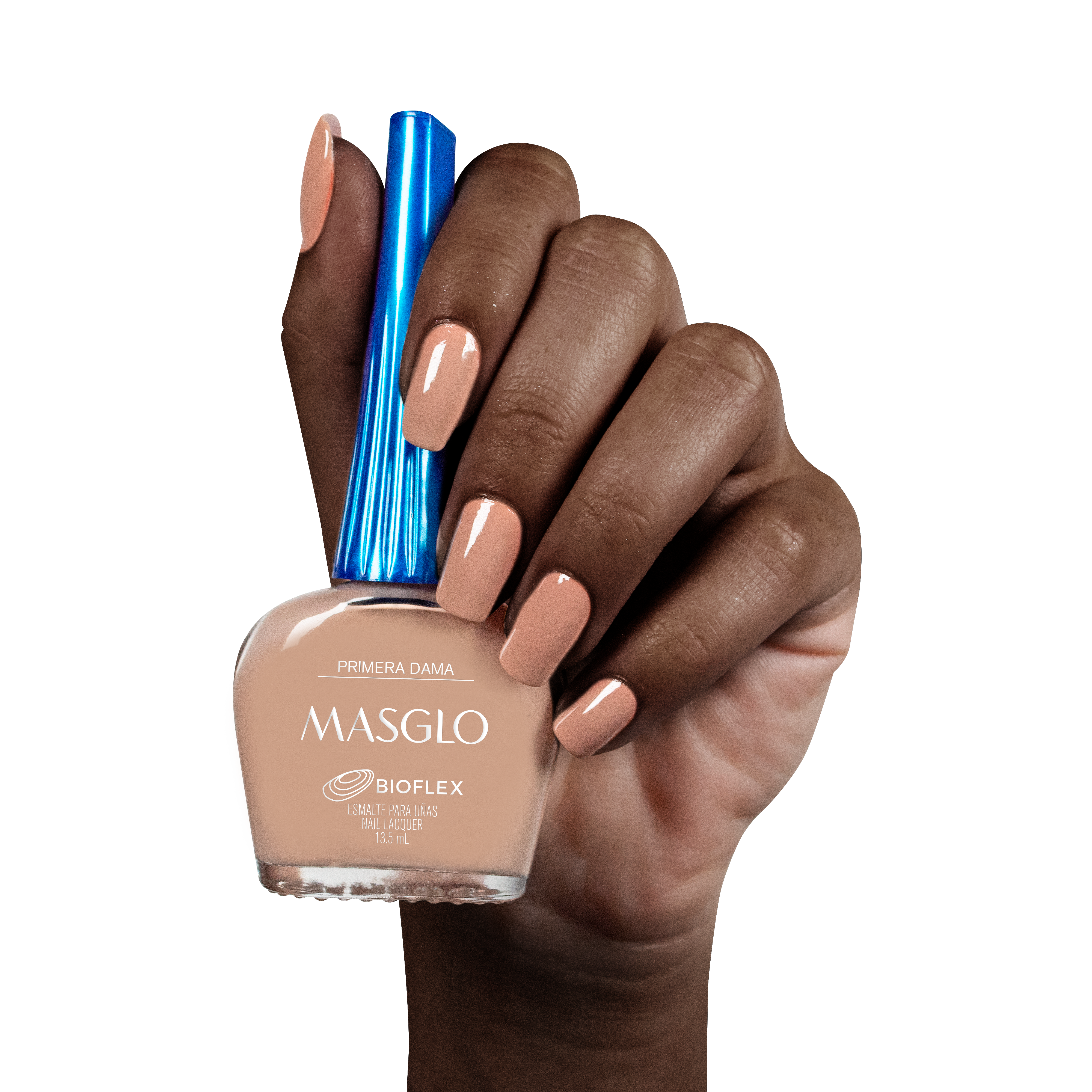PRIMERA DAMA - ESMALTE TRADICIONAL CREMOSO MASGLO 13,5 ML - GAMA MARRON