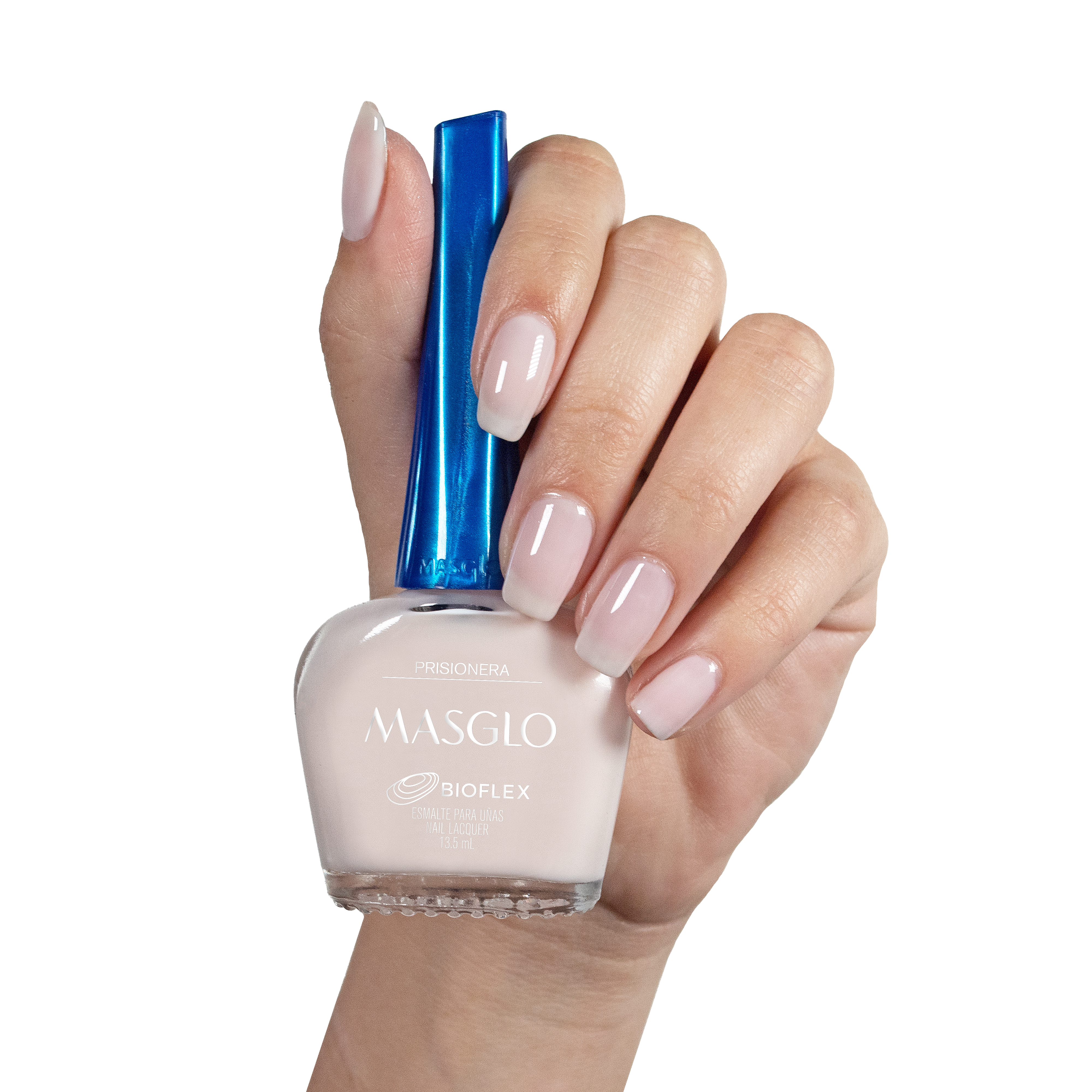 PRISIONERA - ESMALTE TRADICIONAL CREMOSO MASGLO 13,5 ML - GAMA ROSADO