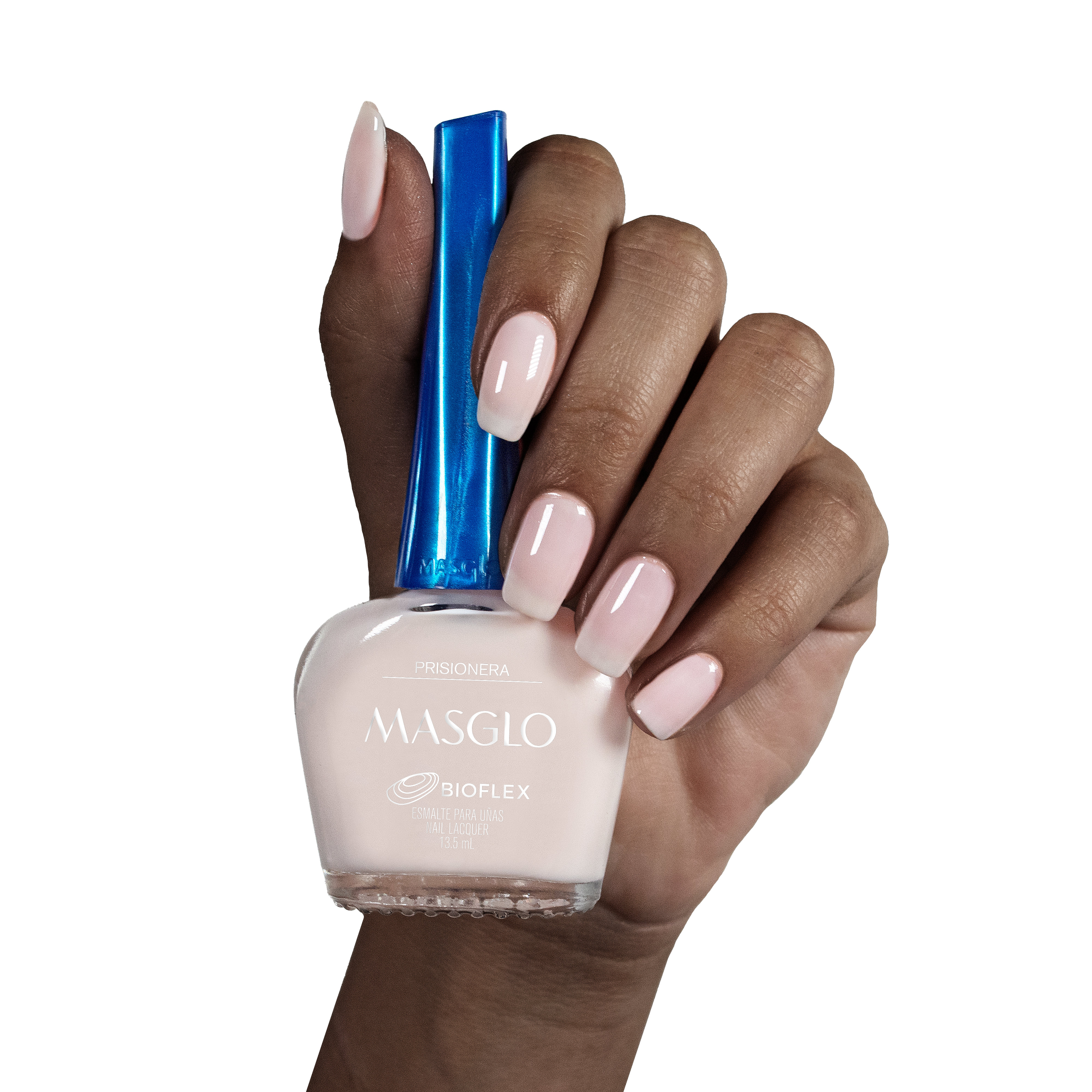 PRISIONERA - ESMALTE TRADICIONAL CREMOSO MASGLO 13,5 ML - GAMA ROSADO