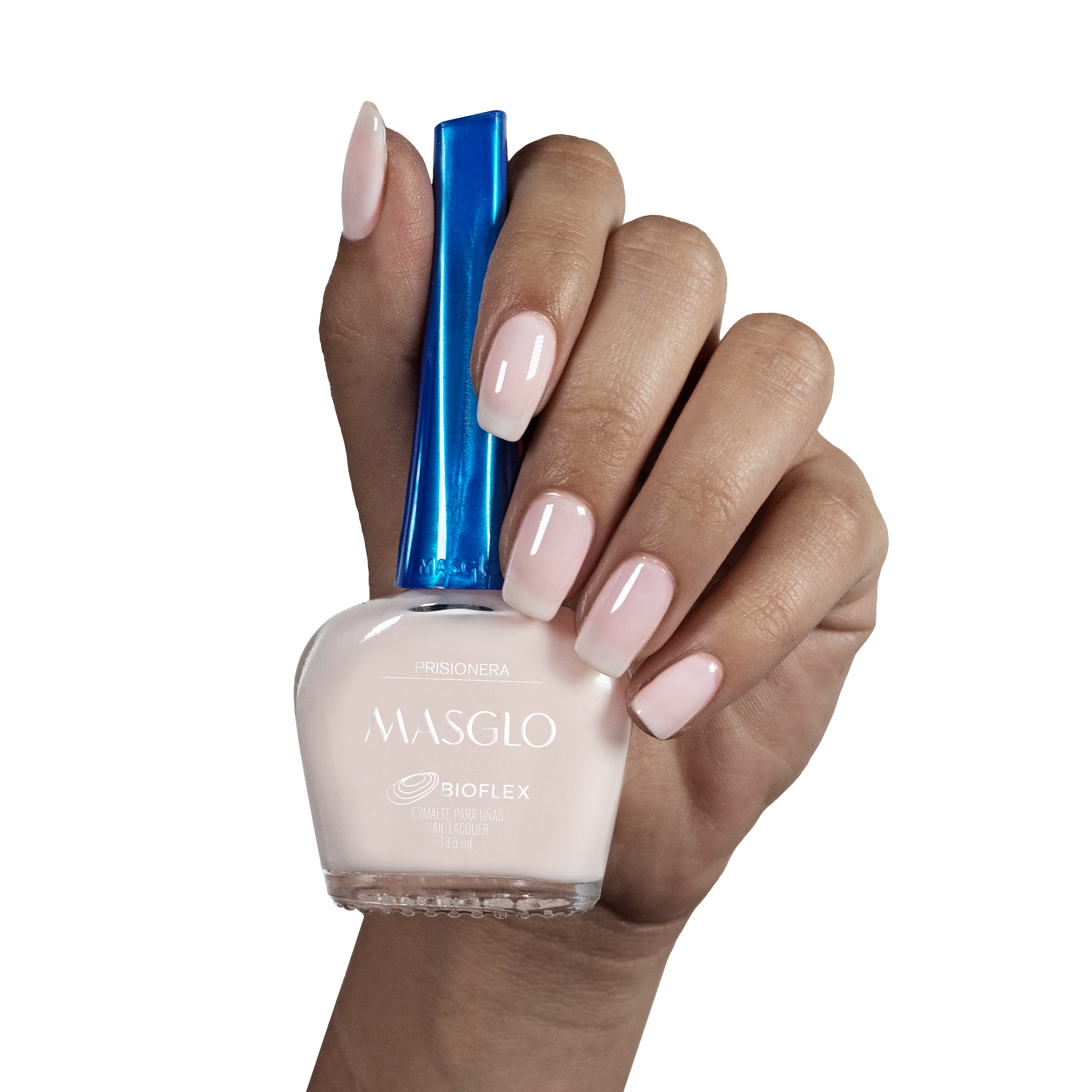 PRISIONERA - ESMALTE TRADICIONAL CREMOSO MASGLO 13,5 ML - GAMA ROSADO