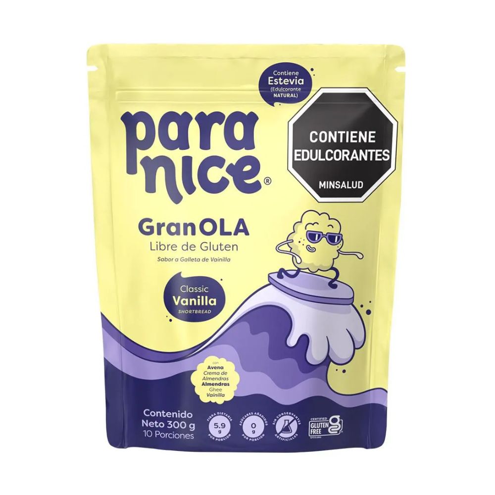 Granola Clasica Vainilla Shortbread Para Nice X 300G (1 pack)
