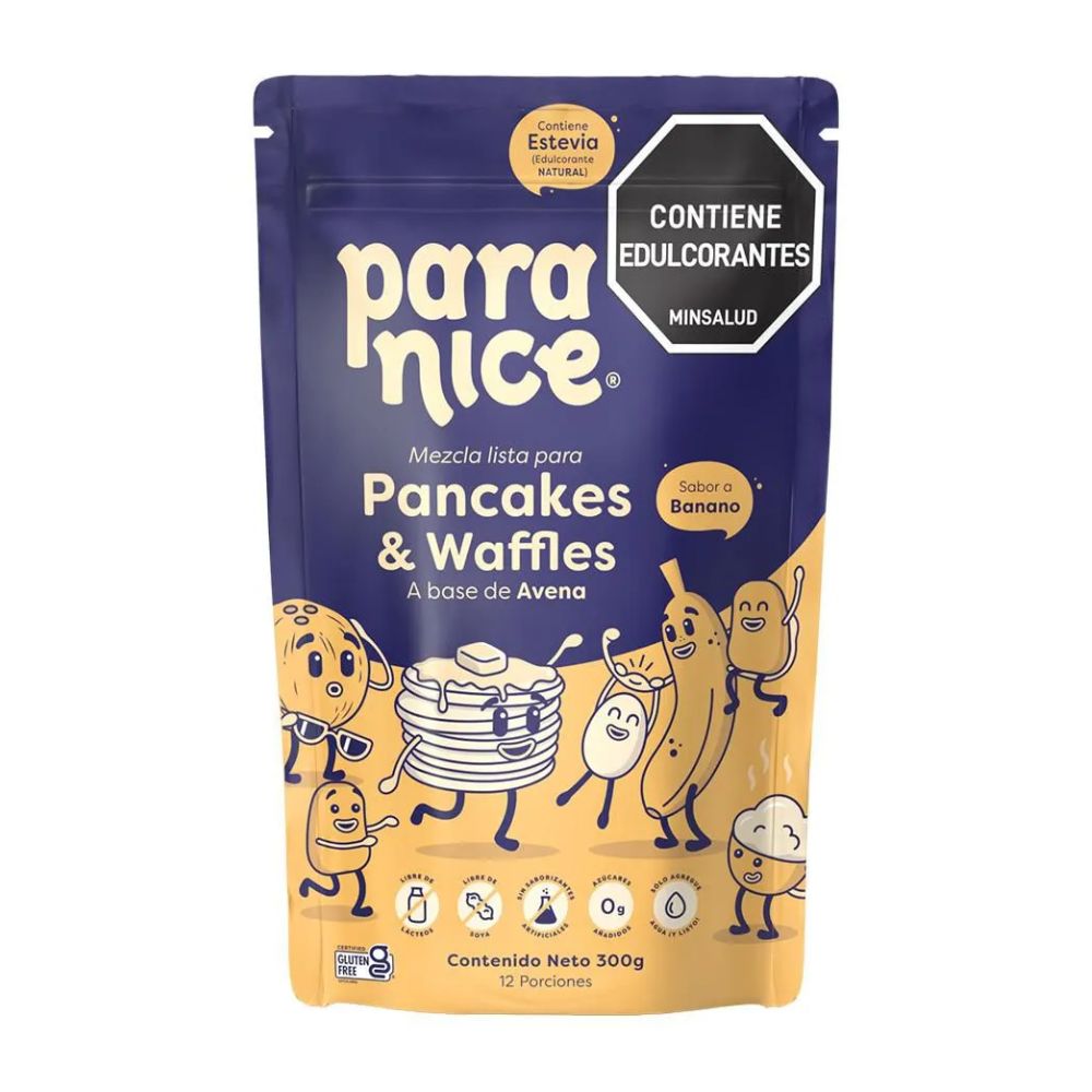 Why Not Banana Oatmeal Pancake &amp; Waffle Mix x300g (1 pack)