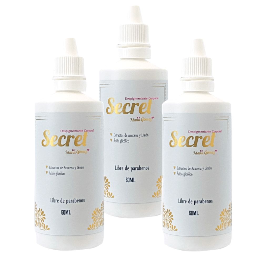 Paradise Body Depigmentant By Manuela Gomez 60mL (3 Pack) 