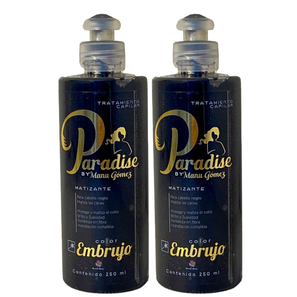 Negro Matizantes Embrujo Paradise By Manuela Gomez 250gr (2 Pack)