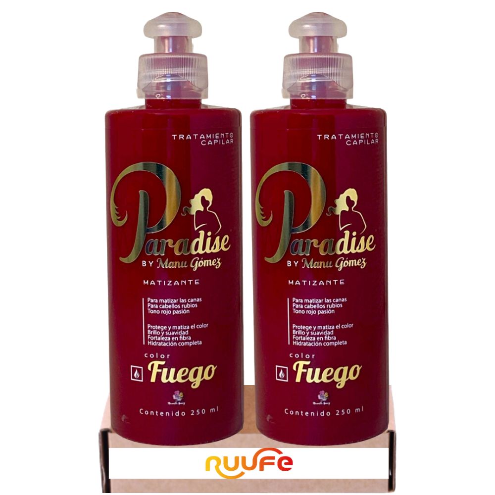 Cherry Red Toning Fire Paradise By Manuela Gomez (2 Pack) 
