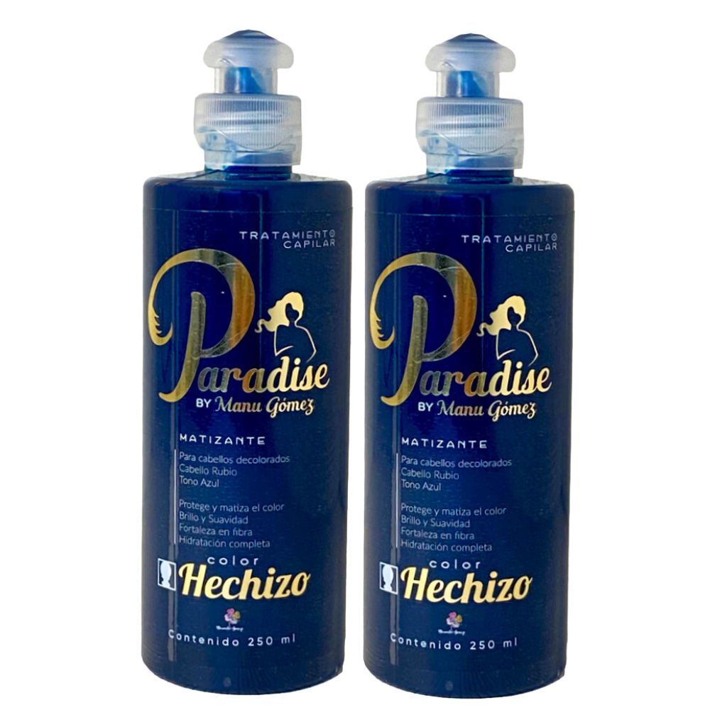 Azul Rey Matizantes Hechizo Paradise By Manuela Gomez 250gr (2 Pack)