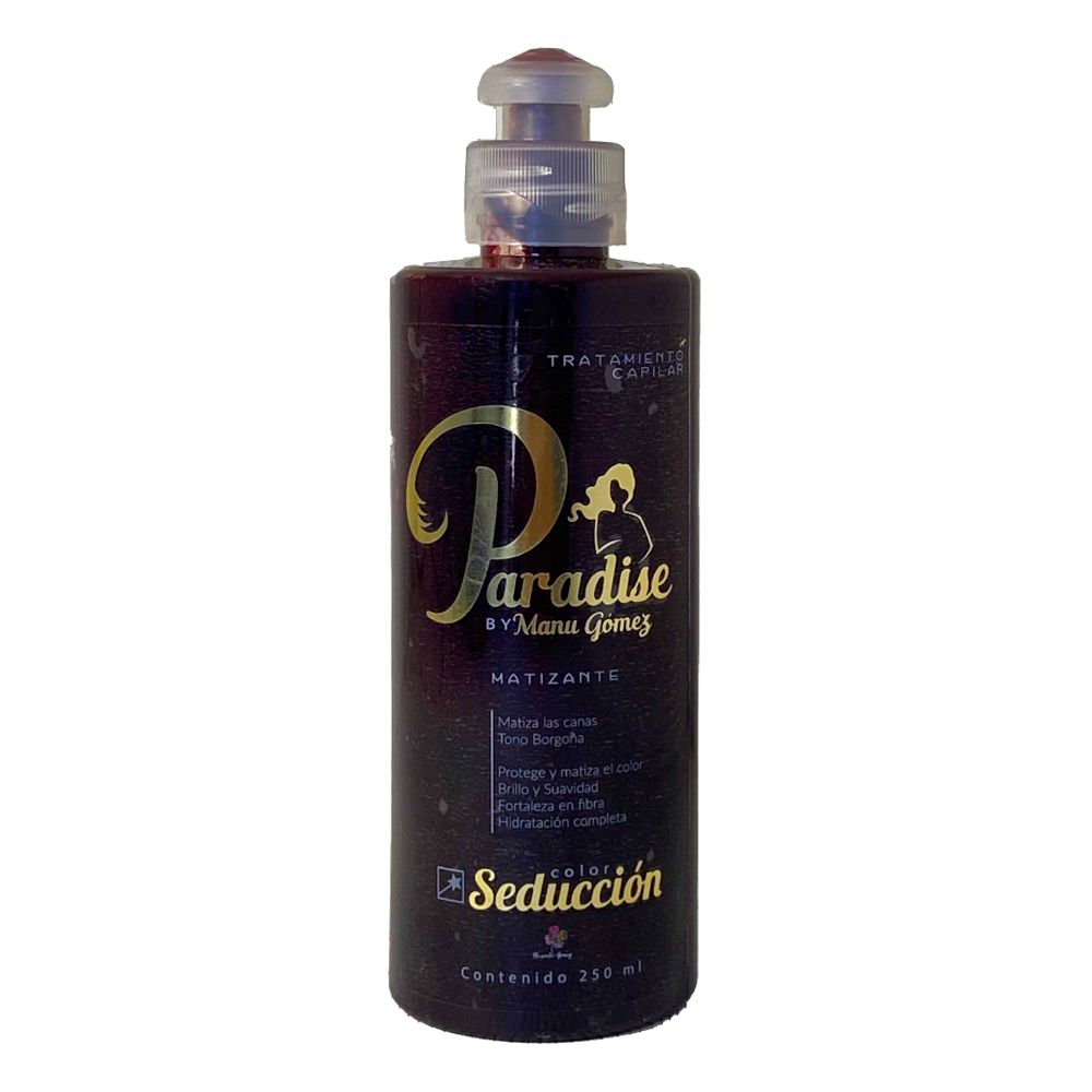 Rojo Borgona Matizante Seduccion Paradise By Manuela Gomez 250gr