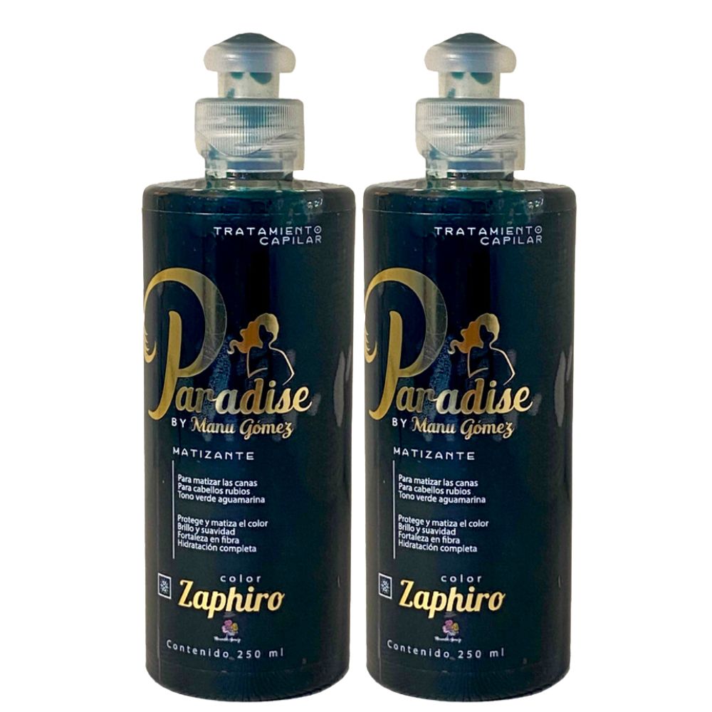 Aquamarine Green Toning Zaphiro Paradise By Manuela Gomez 250gr (2 Pack) 