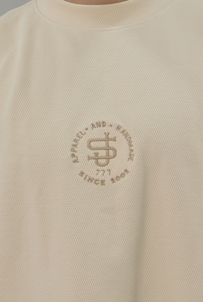 Joy Staz Camiseta Oversize Bordada - 375004