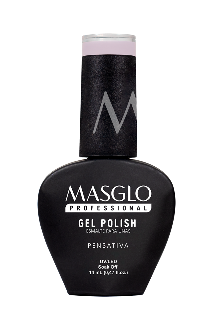 PENSATIVA - SEMI-PERMANENT ENAMEL MASGLO PROFESSIONAL GEL POLISH 14 ML CREAMY - GRAY RANGE