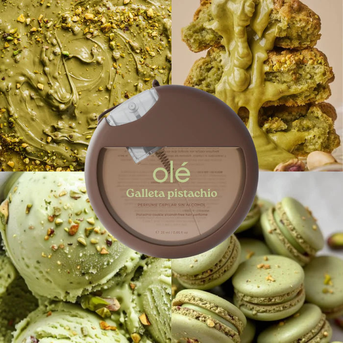 Ole Capilar Perfume capilar sin alcohol - fragancia Galleta Pistachio 25ml