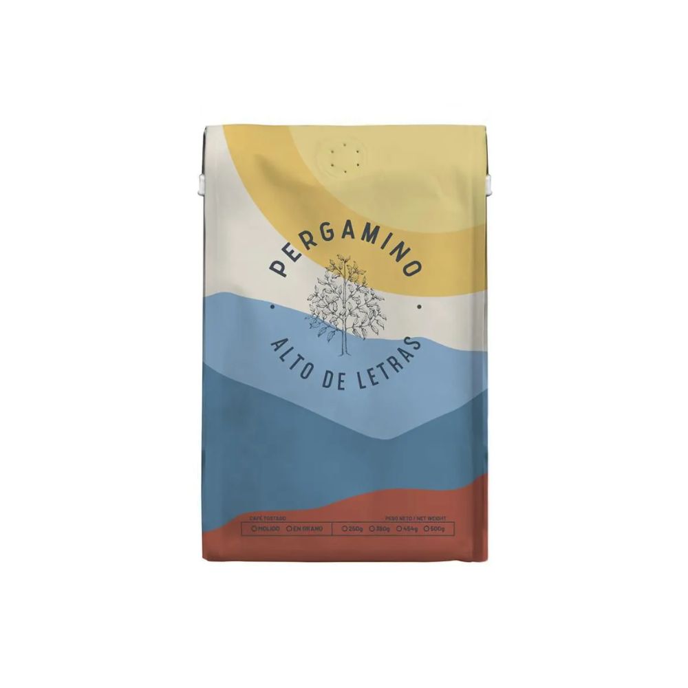Pergamino Alto Whole Bean Letter Coffee 360g 