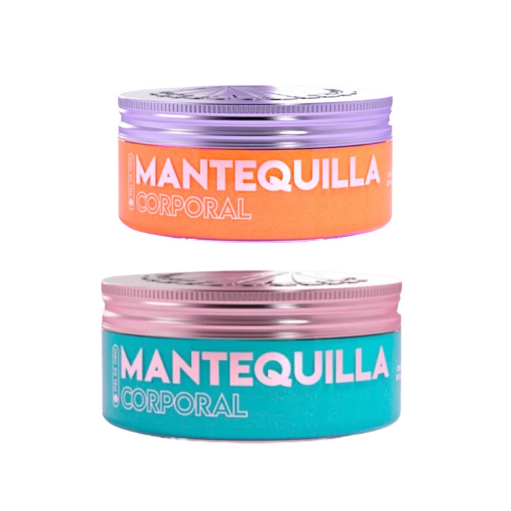 Piel De Oro Mantequilla Corporal Chicle y Durazno(2 Pack)