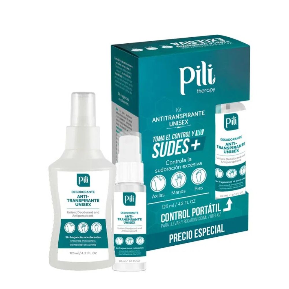 Pili Unisex Antiperspirant Deodorant 125mL