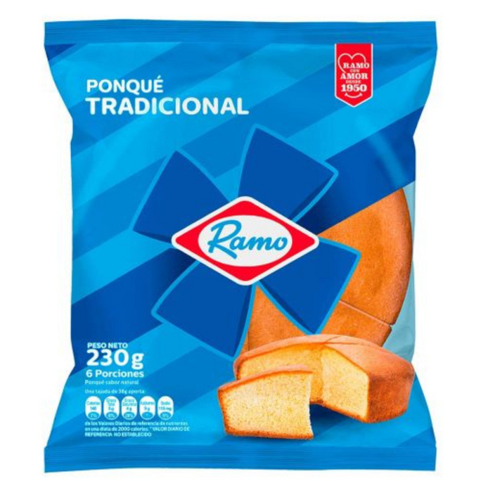Ponque Ramo (Pck of 3) is a Colombian delicious snack cake mecato colombiano Snack from colombia online Colombian snacks Columbian snack food