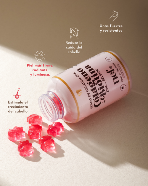 NEF Gummies - NEF Gomas con Colageno y Biotina 150gr x 60unid