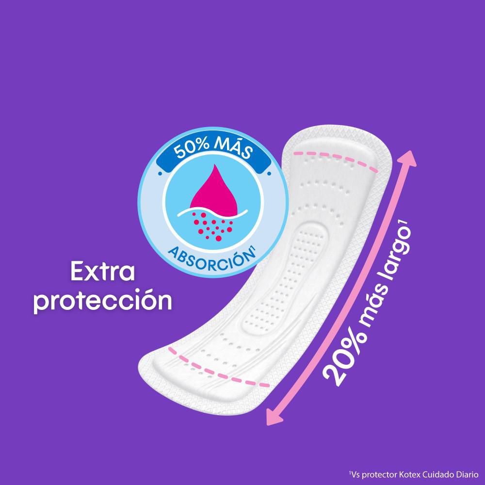 Kotex Protectores diarios Largos (120  und)