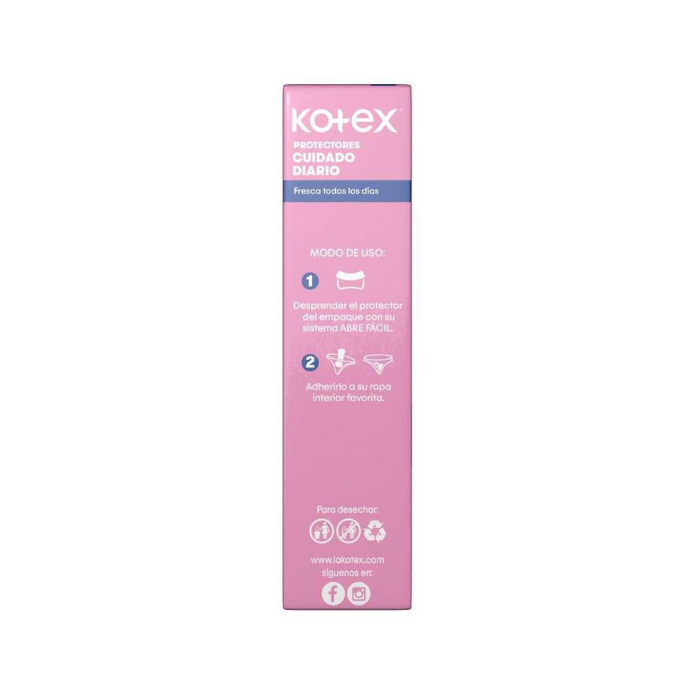 Kotex Protectores Cuidado diario (180  und)