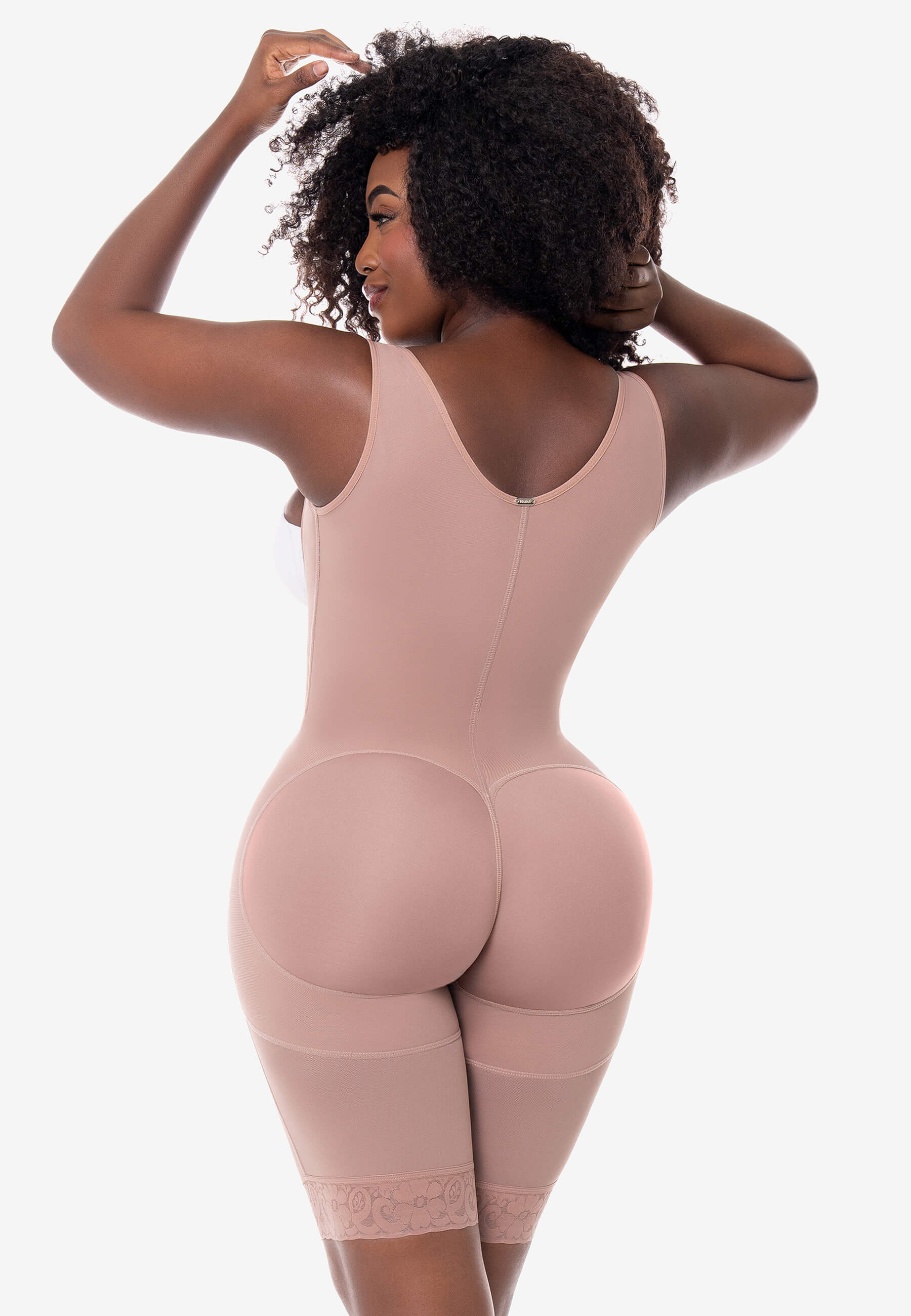 MariaE Faja reloj de arena Agata con broches medio muslo | FJ005RA