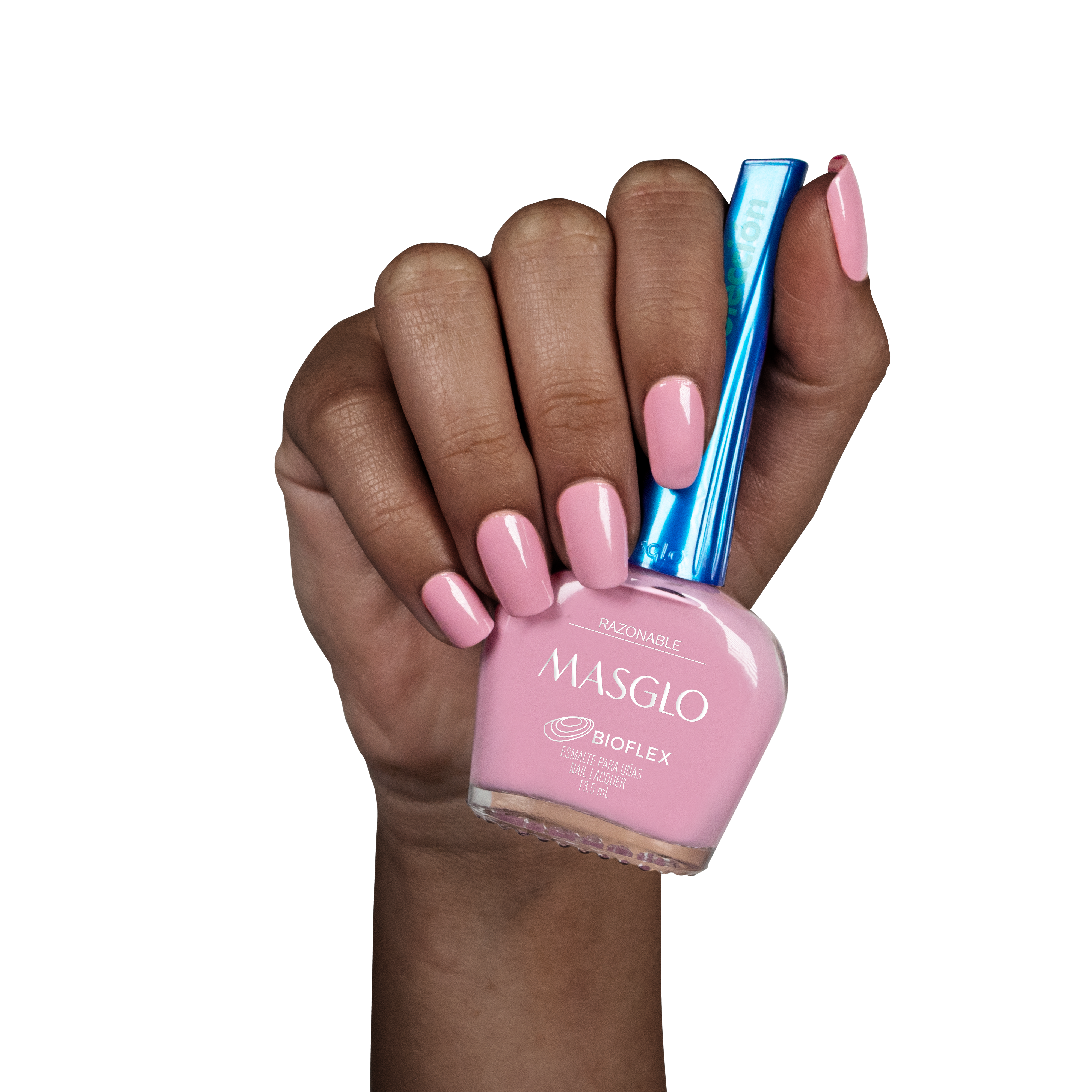 RAZONABLE - ESMALTE TRADICIONAL CREMOSO MASGLO 13,5 ML - GAMA ROSADO