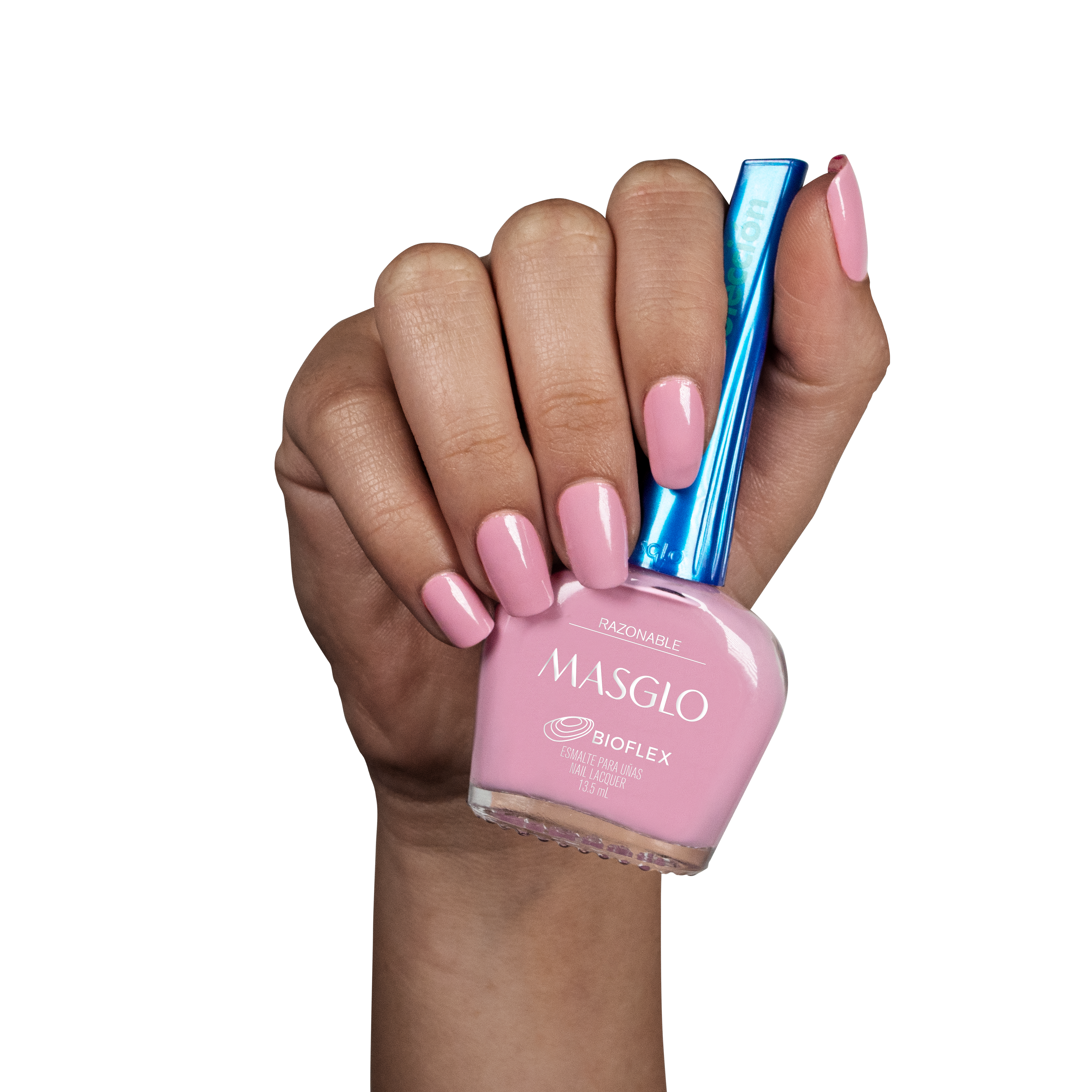 REASONABLE - MASGLO TRADITIONAL CREAMY NAIL POLISH 13.5 ML - PINK RANGE