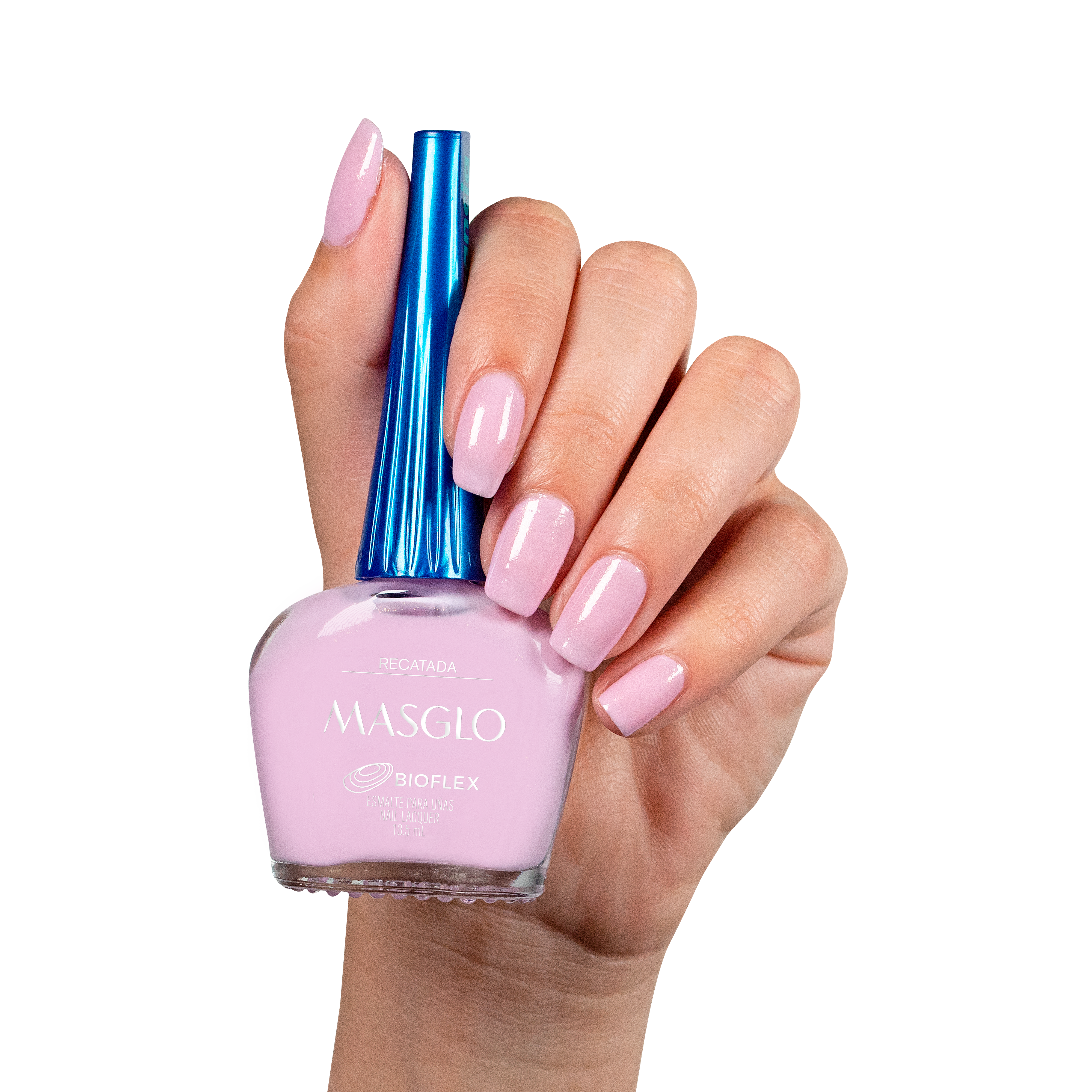 RECATADA - ESMALTE TRADICIONAL CREMOSO MASGLO 13,5 ML - GAMA ROSADO
